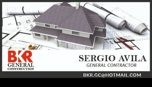 Logo for BKR General Construction