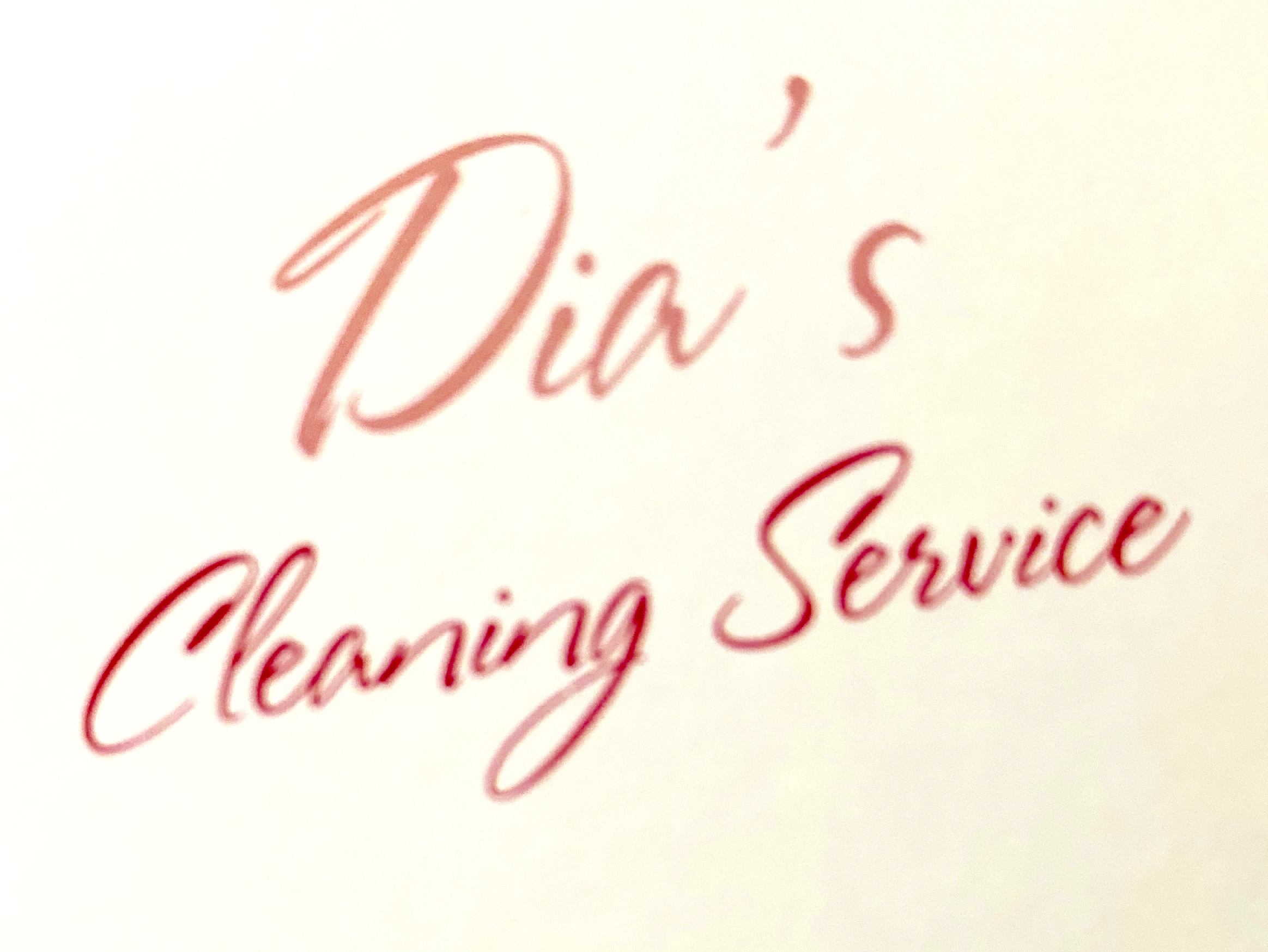 Dia's Cleaning Service logo