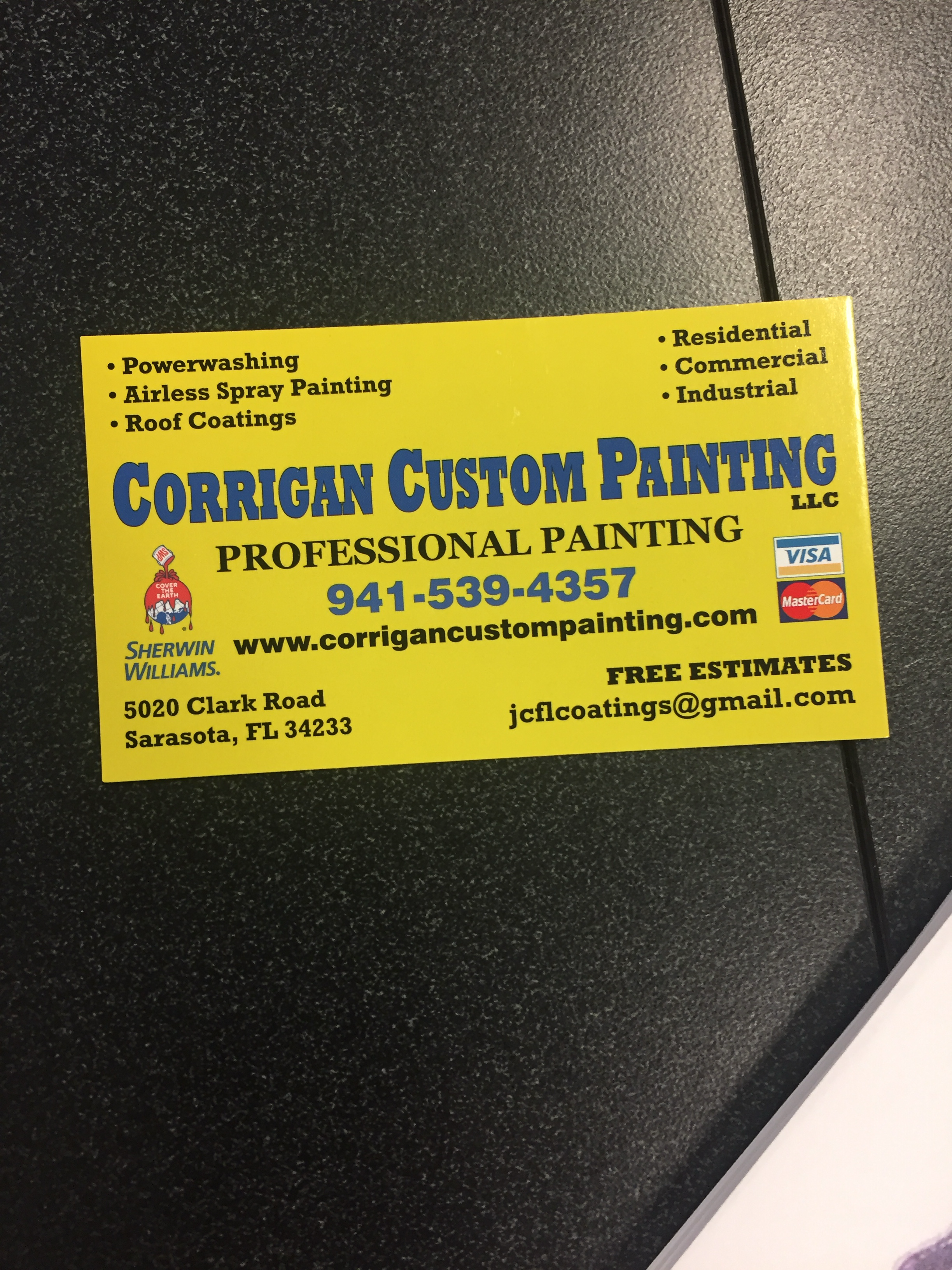 Corrigan Custom Painting LLC logo