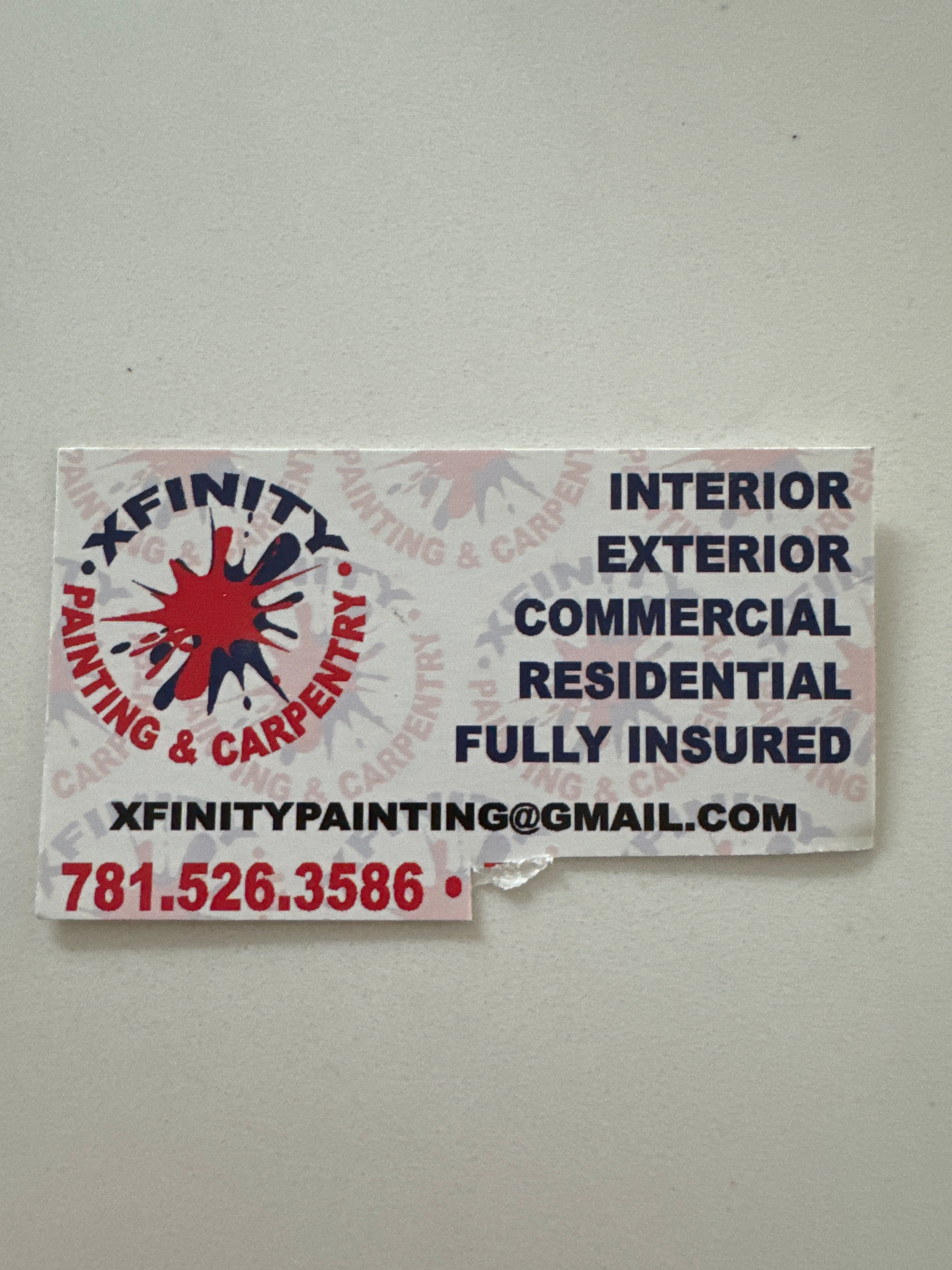Xfinity Painting logo