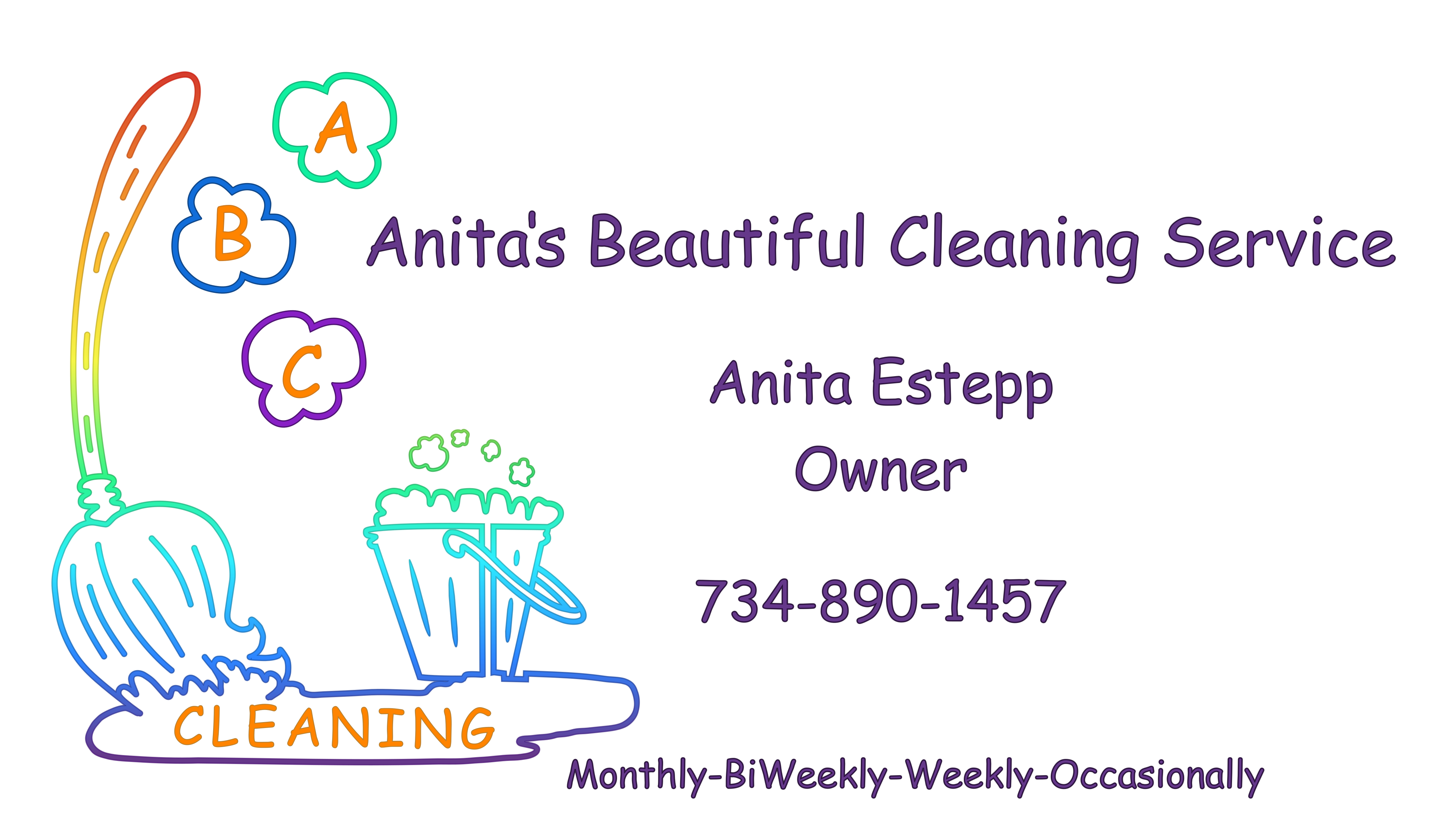 Logo for Anita's Beautiful Cleaning