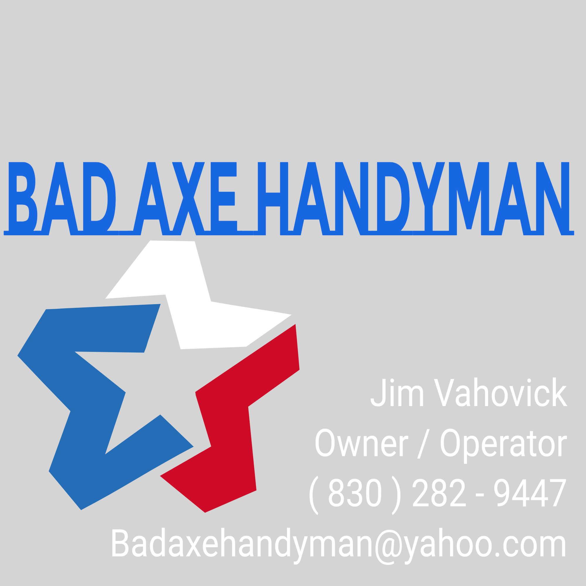 Bad Axe Handyman logo