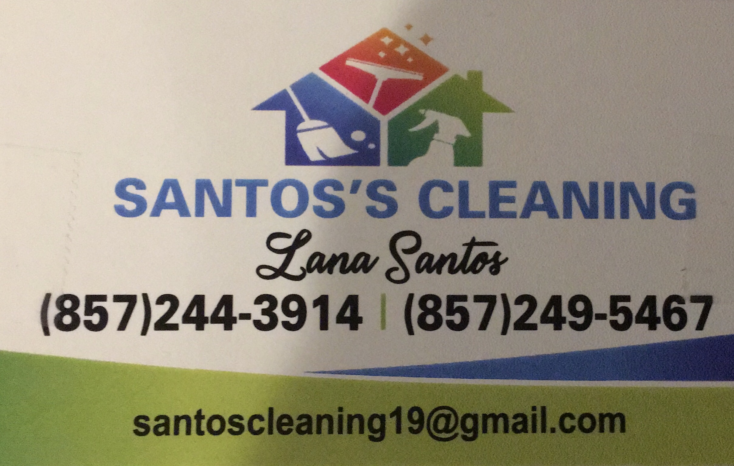 Logo for SANTOS CLEANING