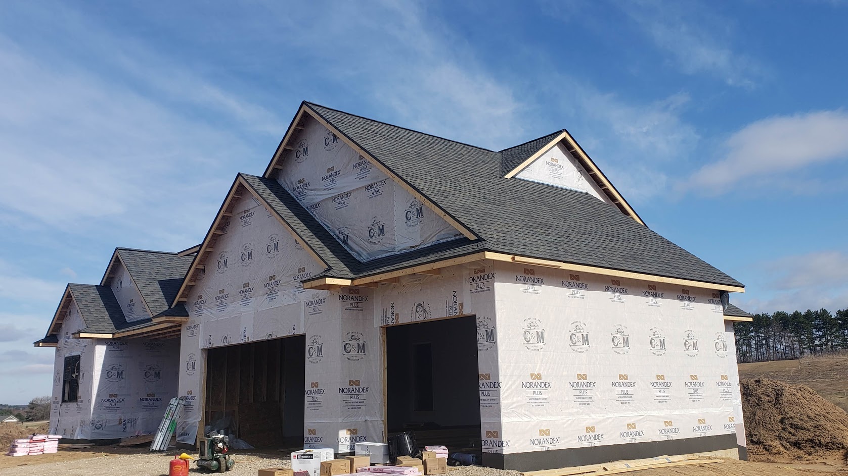 Above and Beyond Construction llc logo