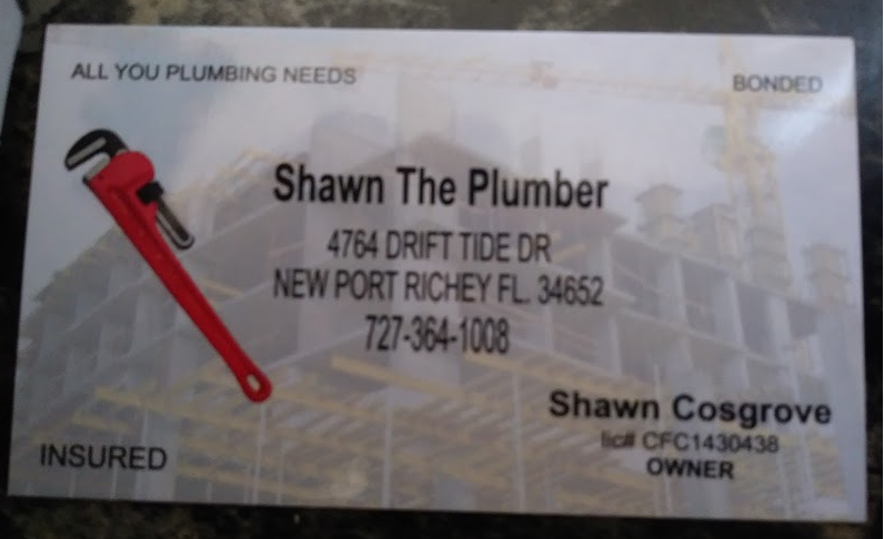 Logo for Shawn the Plumber
