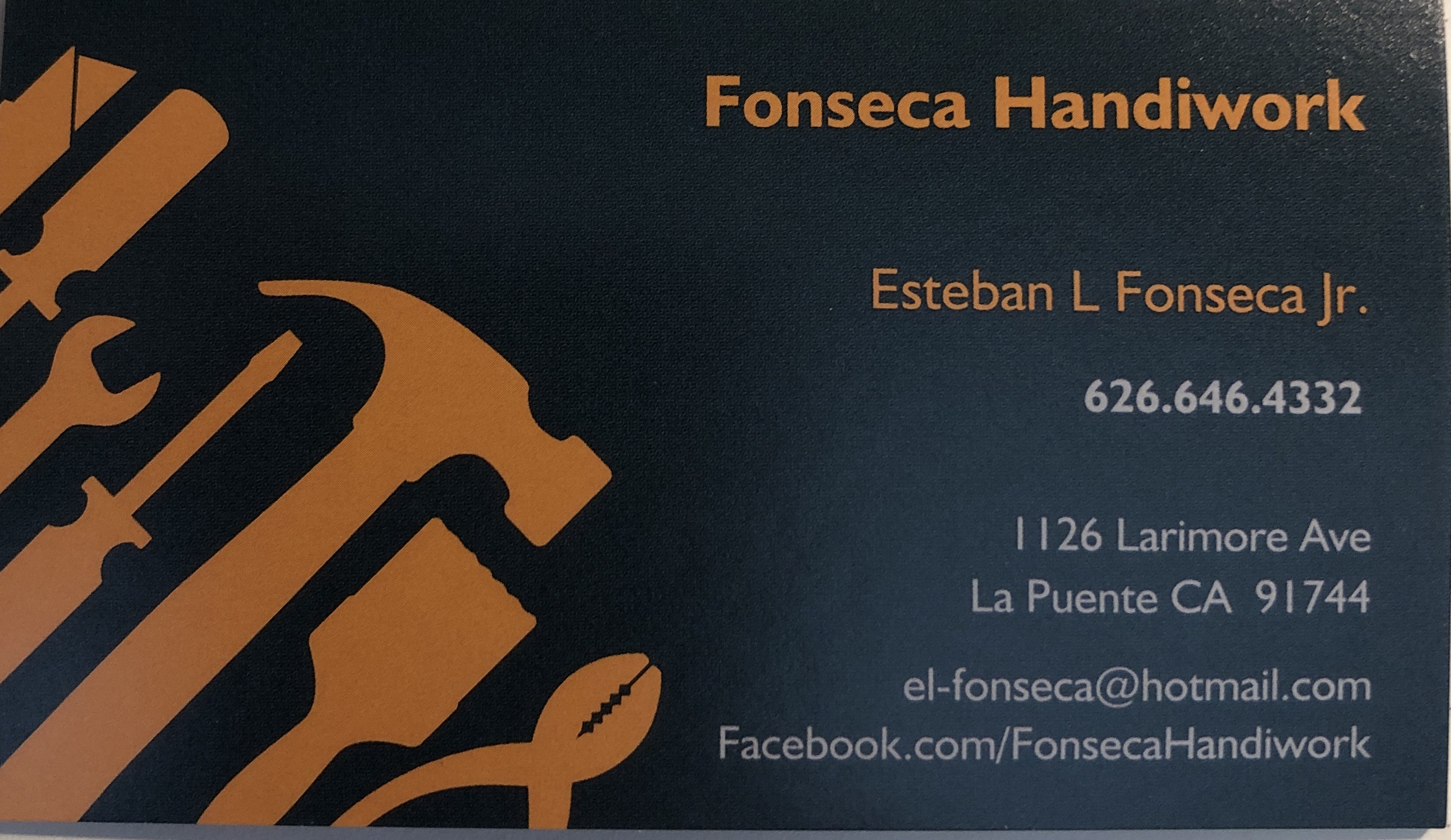 Logo for Fonseca Handiwork