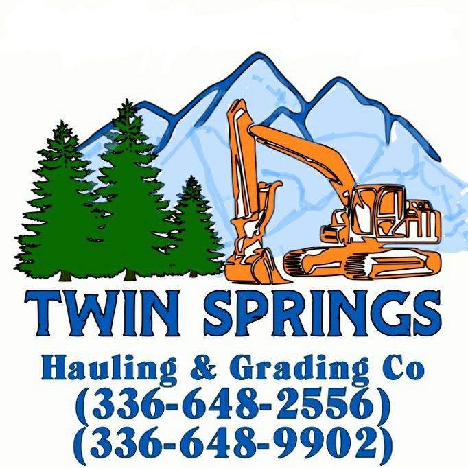 Twin Springs Hauling & Grading logo