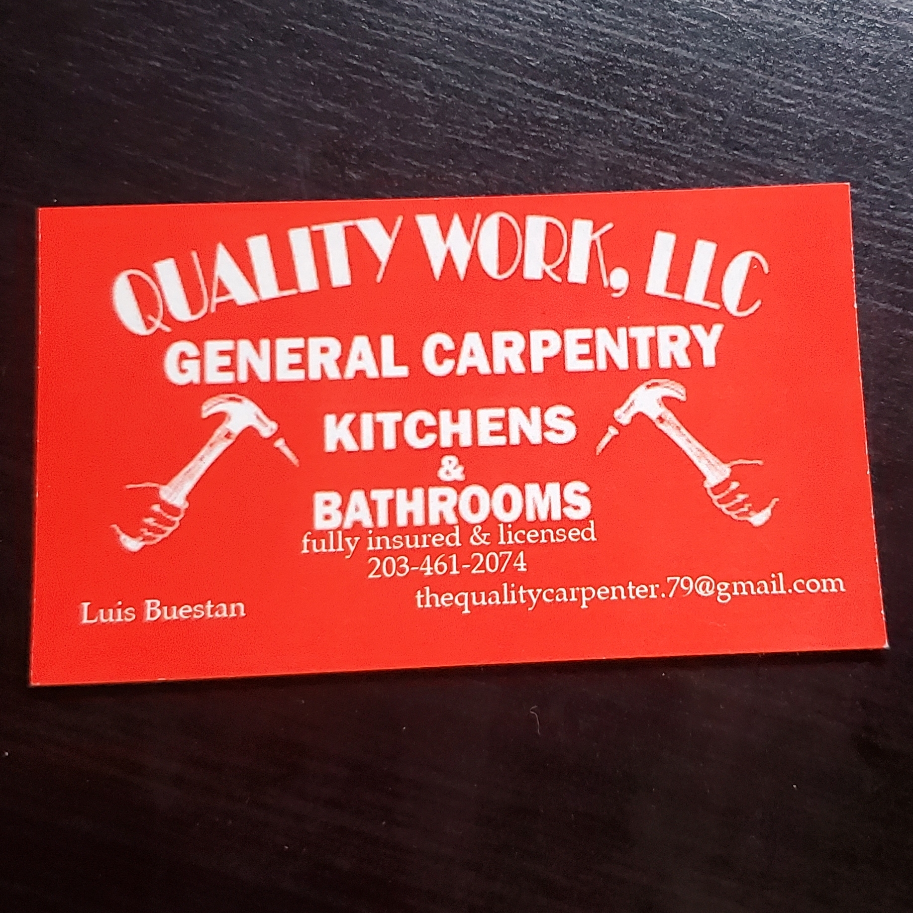Logo for Quality work LLC