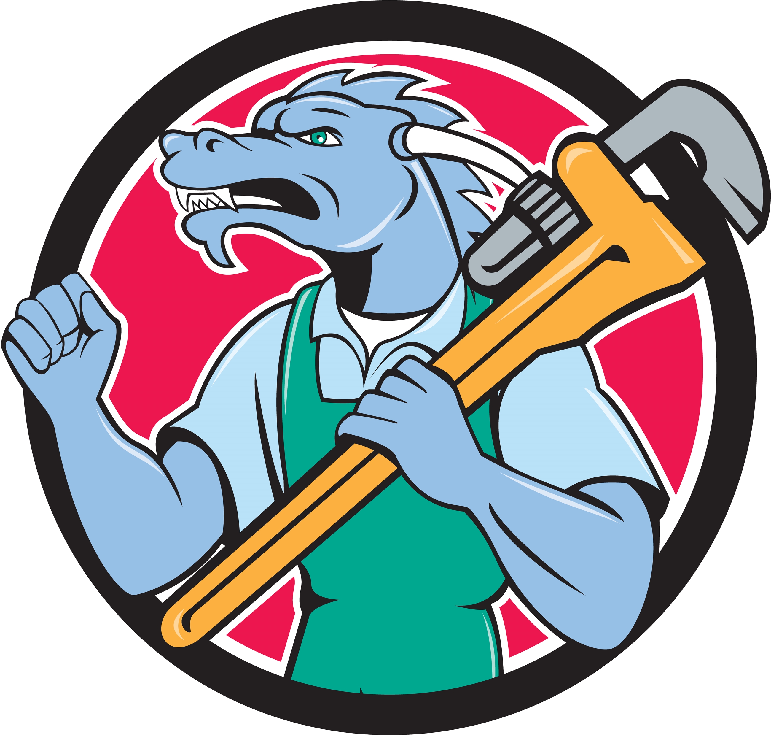 Monster Plumbing and Rooter Service logo