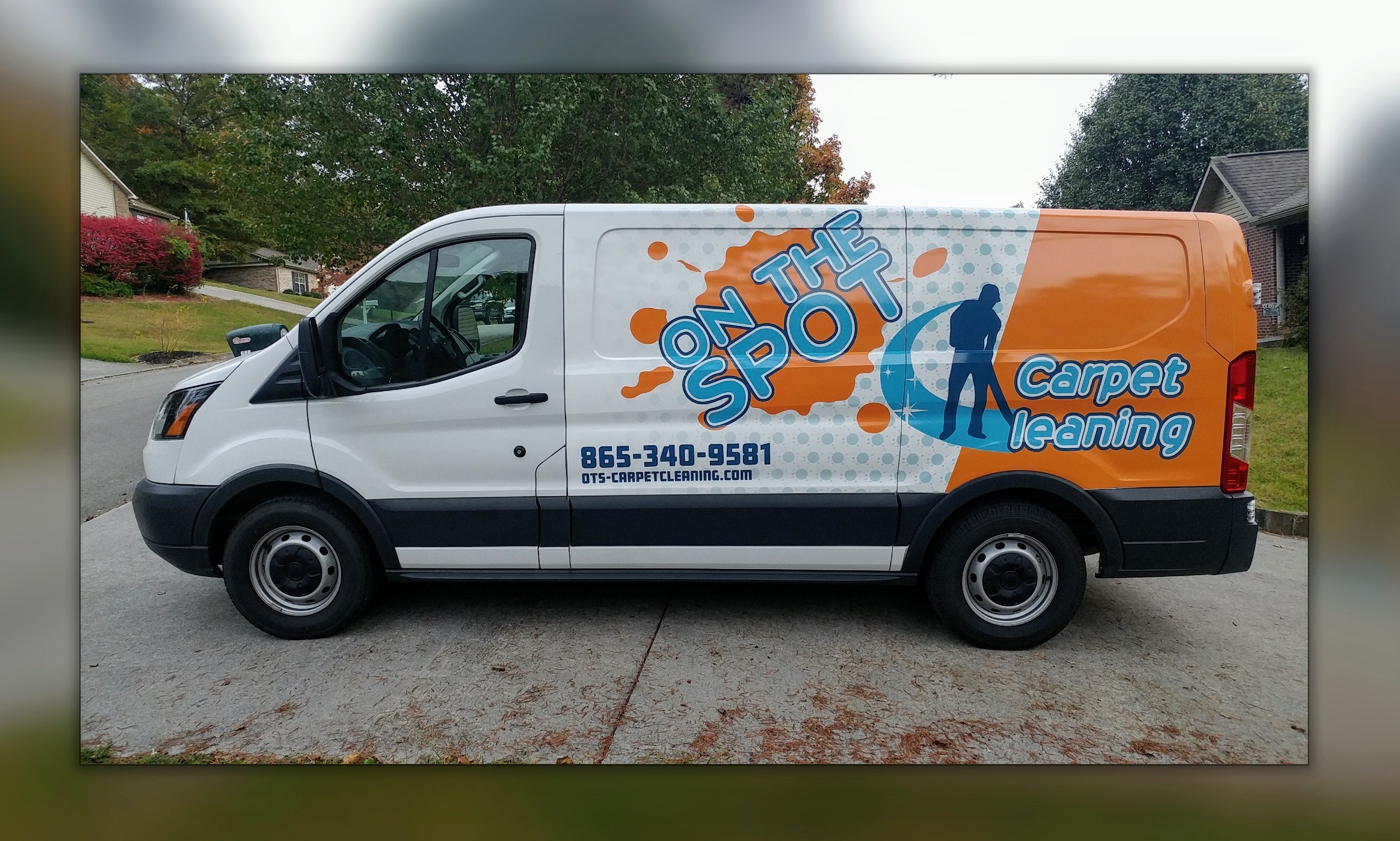 On The Spot Carpet Cleaning logo