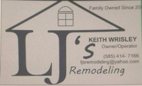 LJ's Remodeling logo