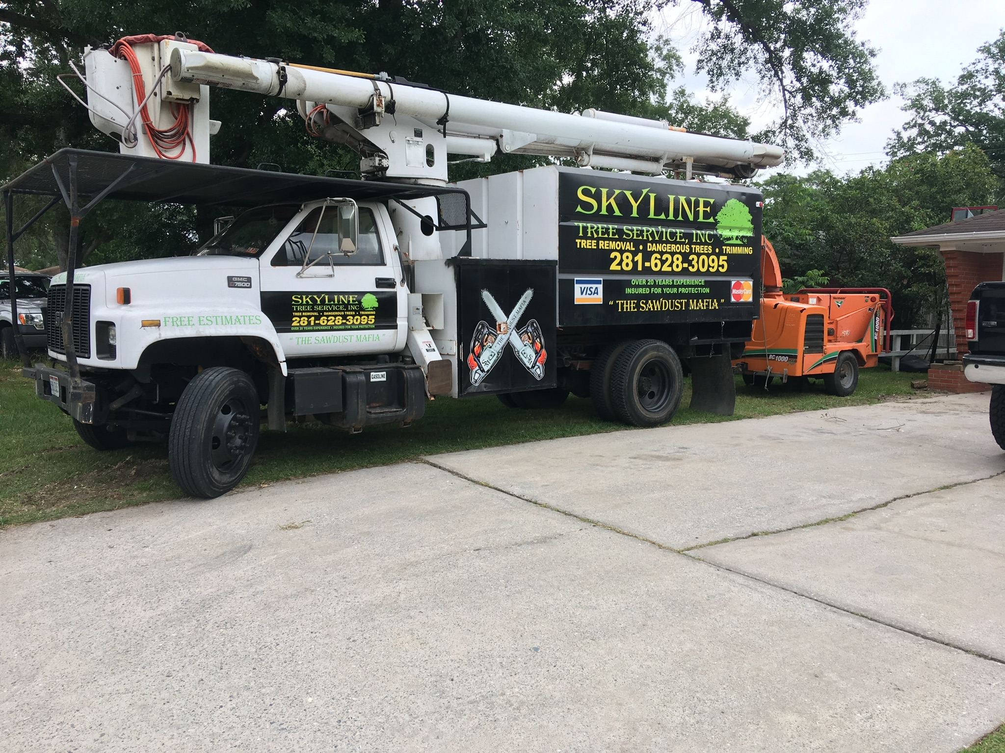 Logo for Sky Line Tree Service Inc.