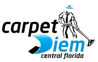 Logo for Carpet Diem Inc