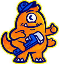 Logo for Pipe Monster Plumbing