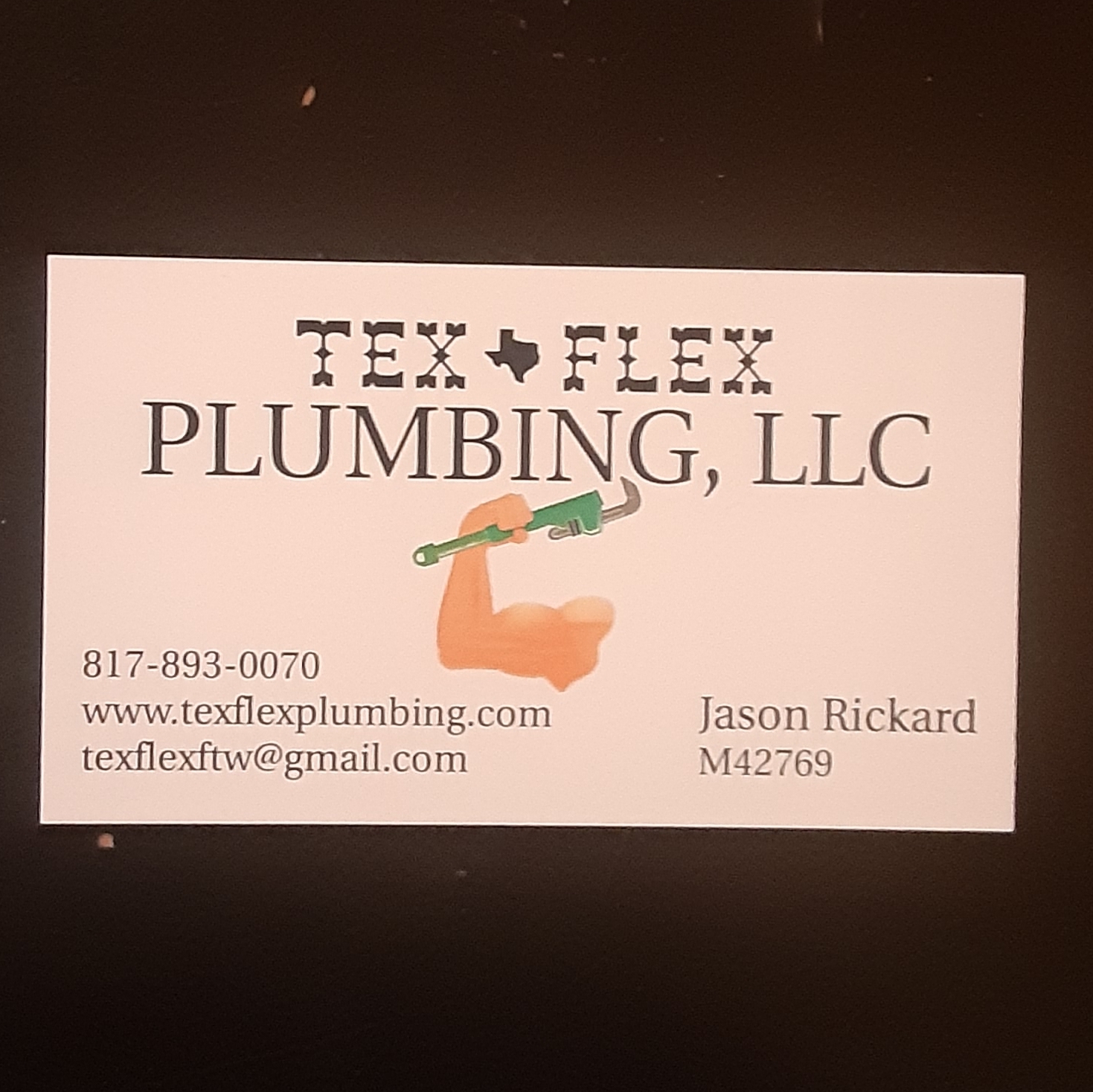 Logo for Tex Flex Plumbing LLC