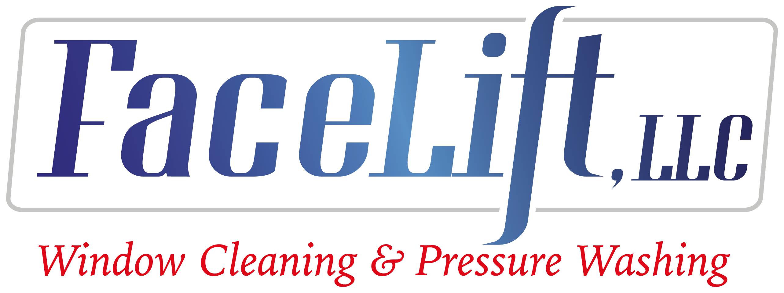 Logo for FaceLift Window Cleaning