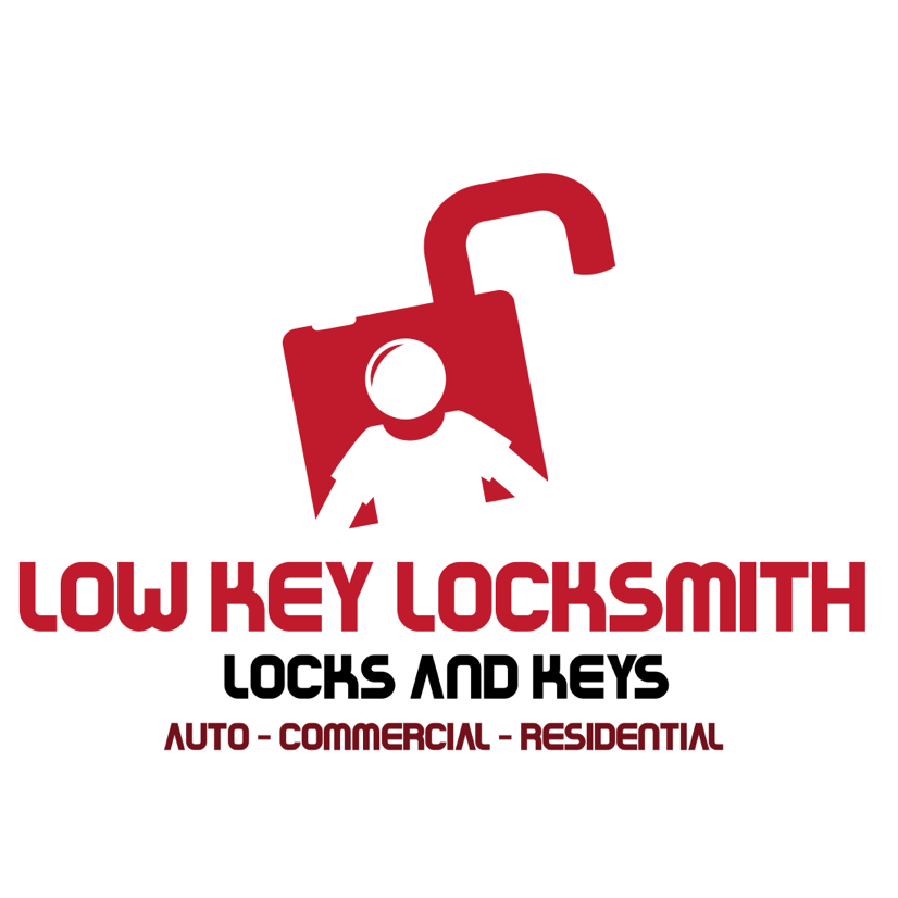 Low key locksmith logo