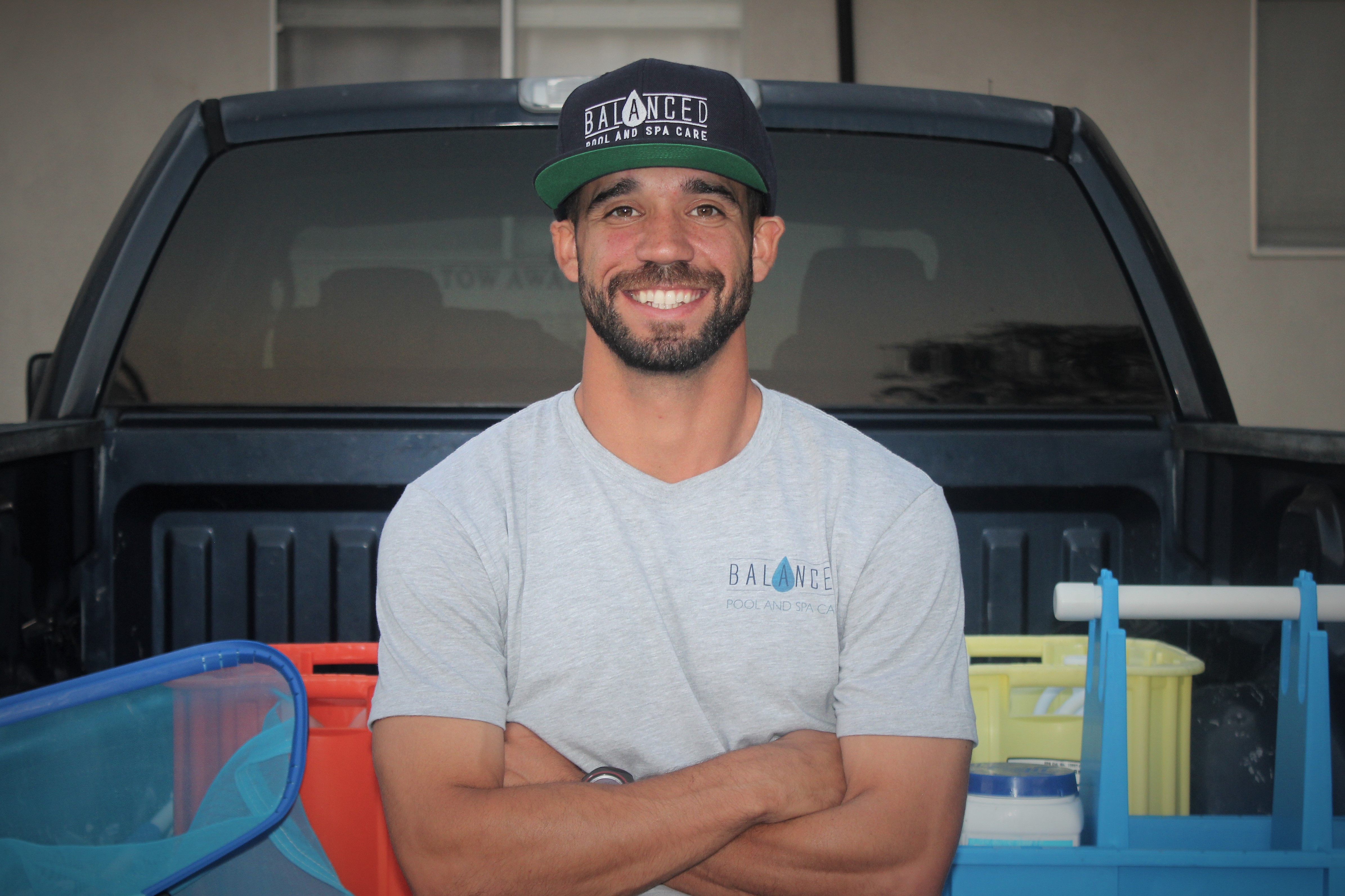 Balanced Pool and Spa Care logo