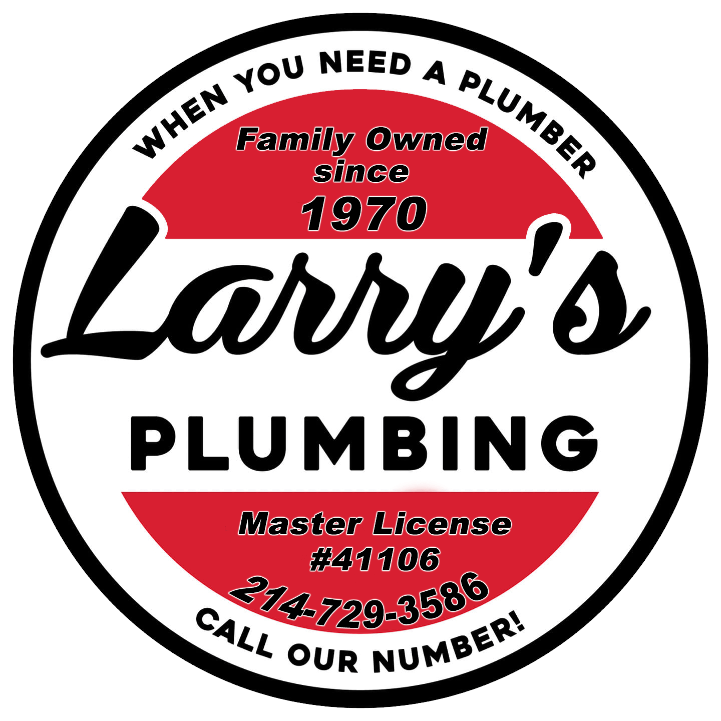 Larrys Plumbing Service, LLC. logo