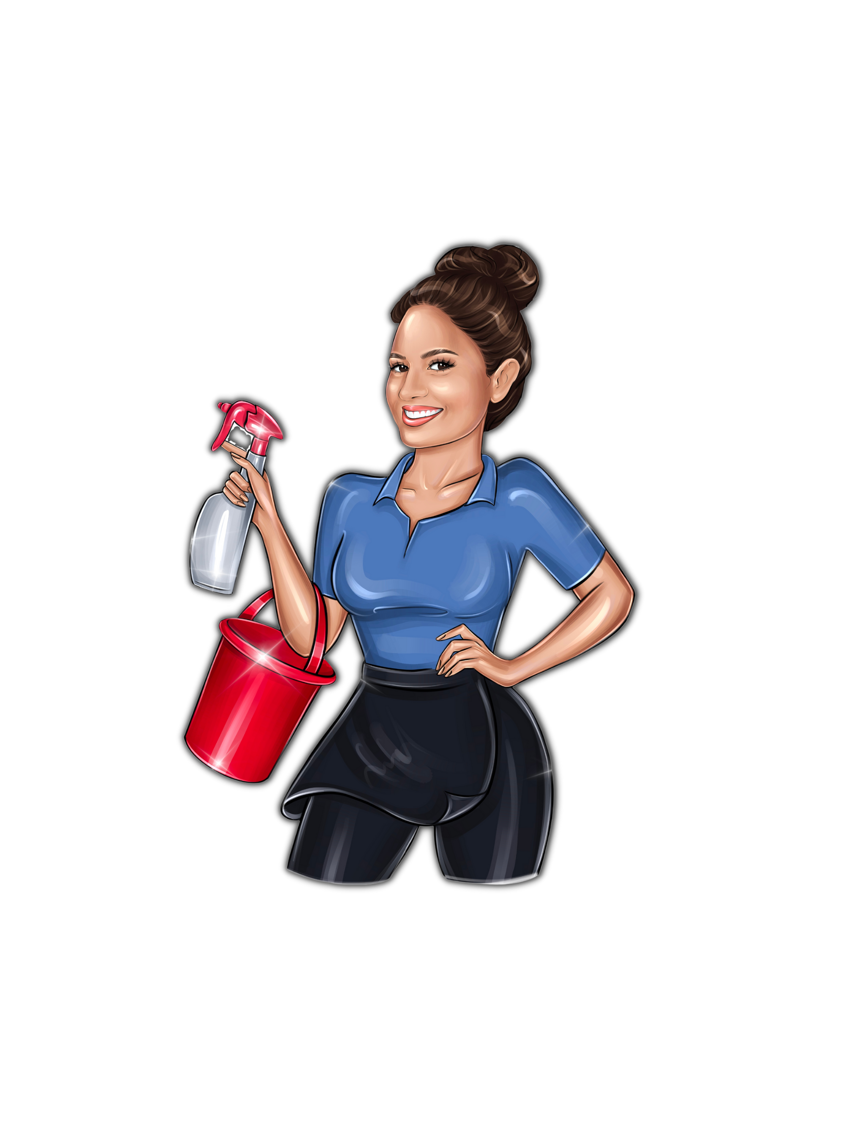 Logo for U B Lazy Cleaning Services