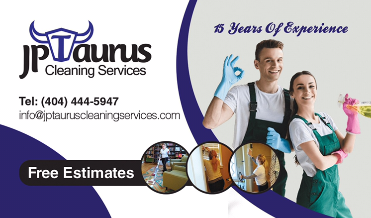 Logo for JP Taurus Cleaning Services LLC