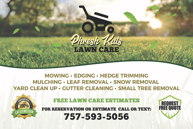 Phresh Kuts Lawn Care logo