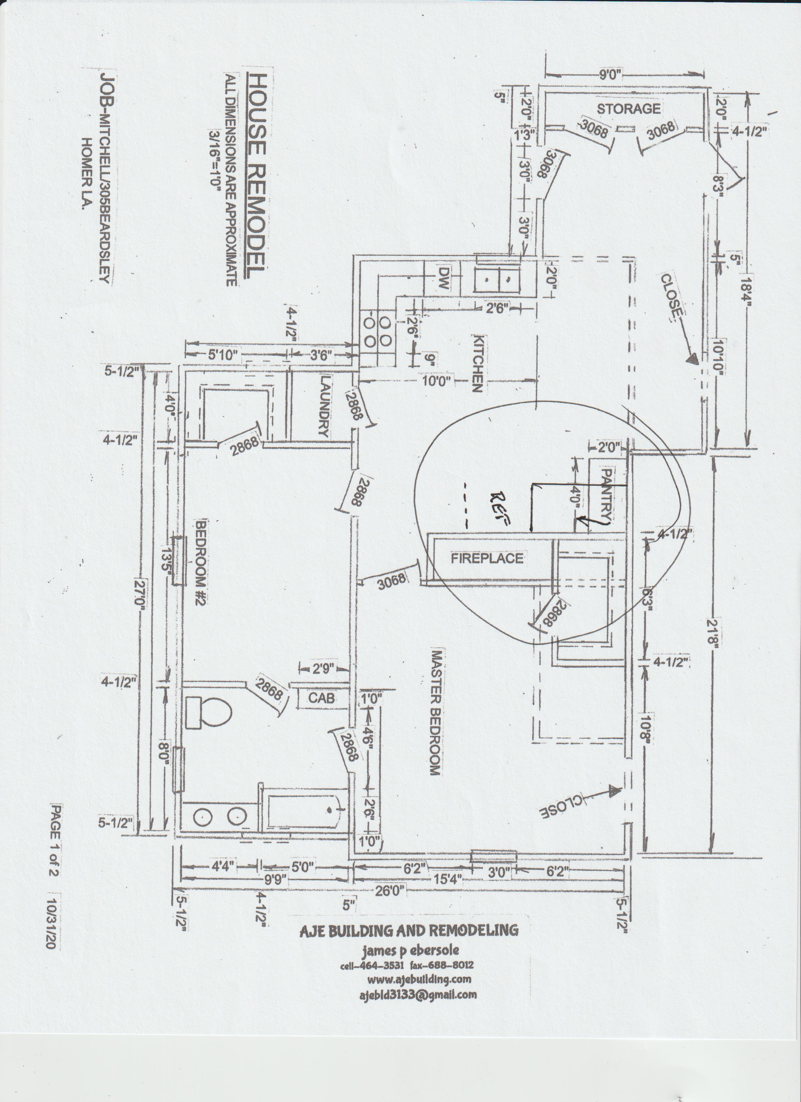AJE Building and Remodeling logo