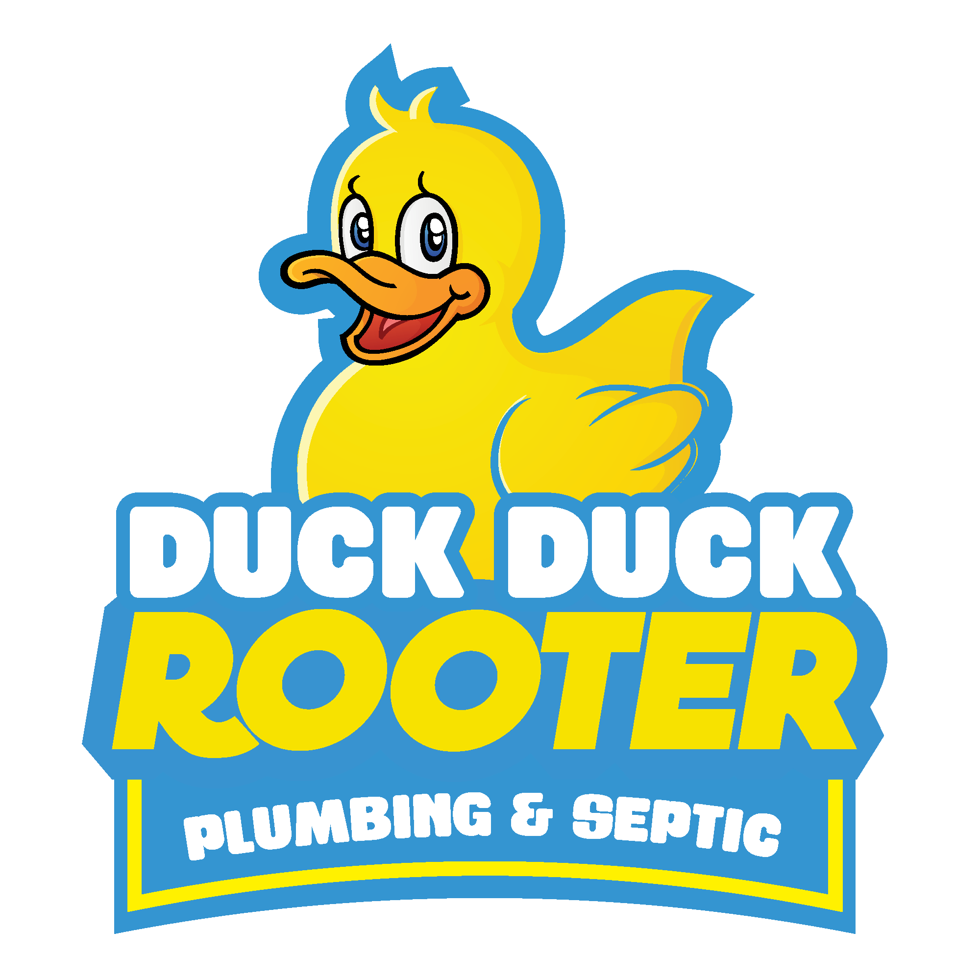 Duck Duck Rooter Plumbing, Septic and Air Conditioning logo
