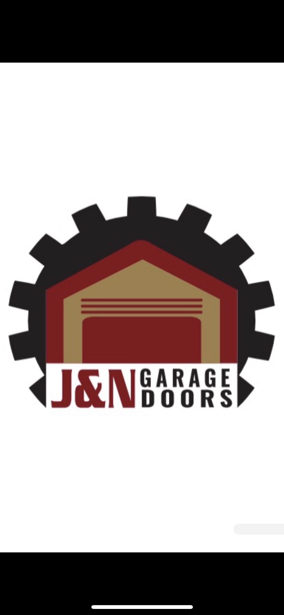 Logo for J & N Garage Doors and Repair