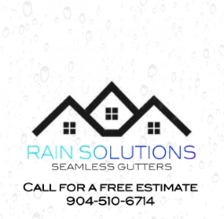 Logo for Rain Solutions Seamless Gutters