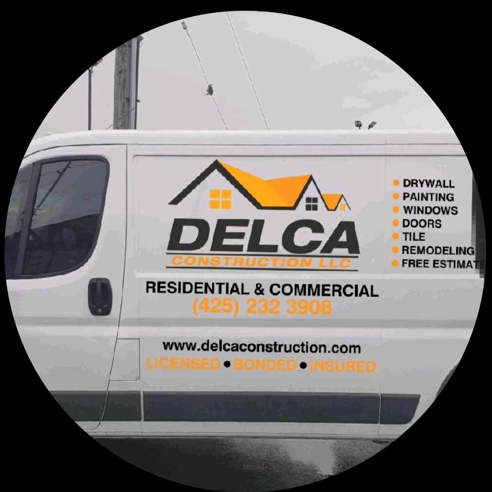 Logo for Delca Constructions LLC.