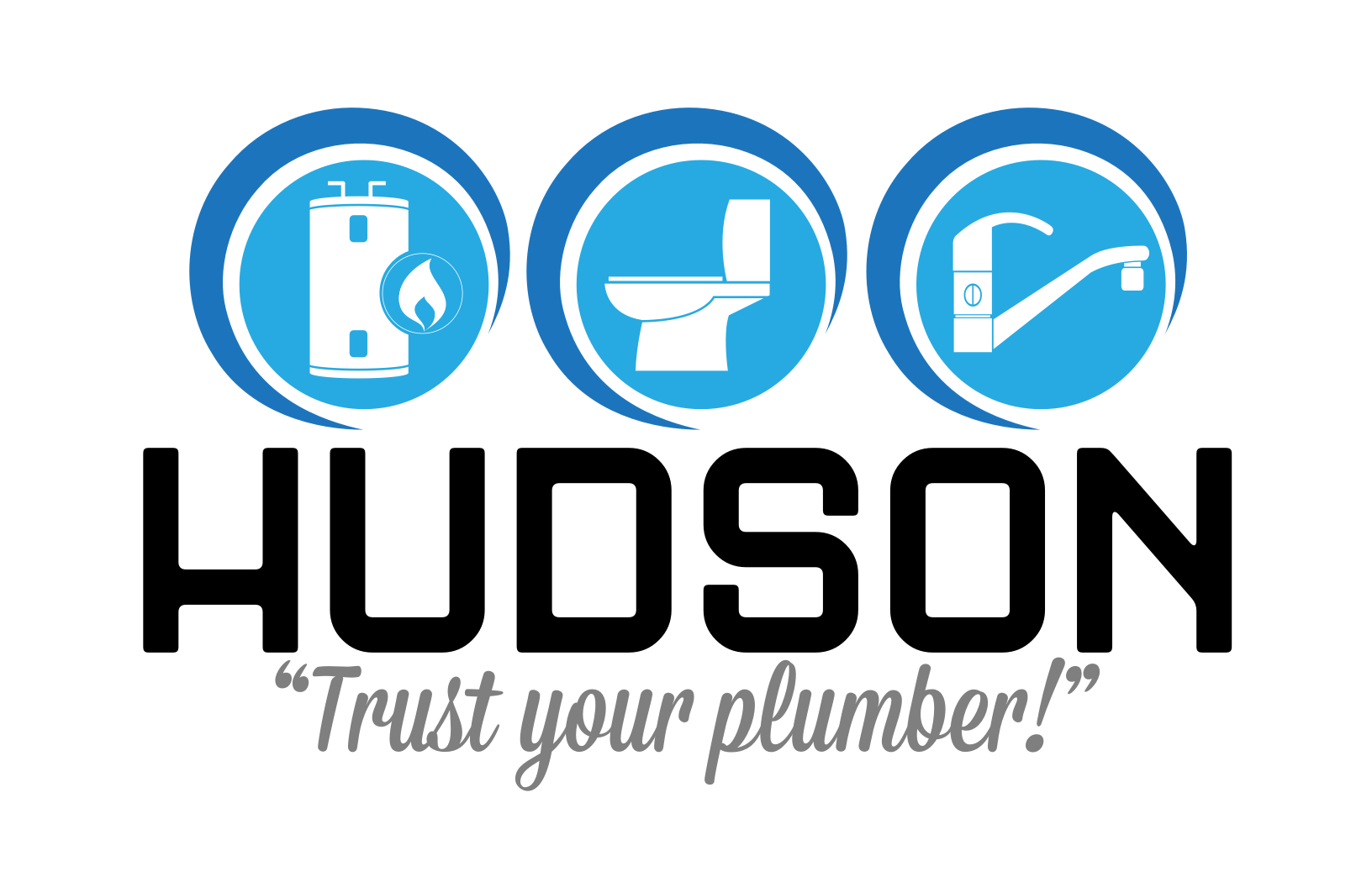 Logo for Hudson Plumbing