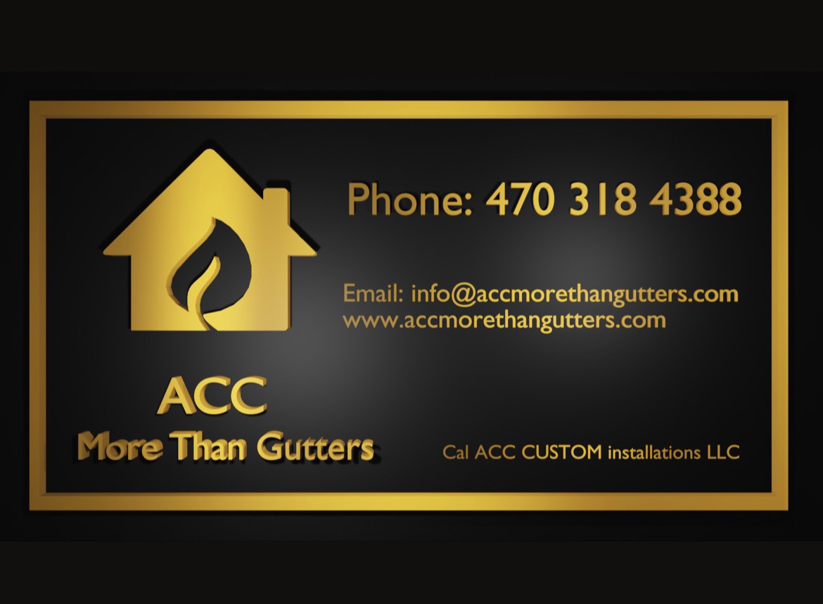 Cal ACC custom installations - More than GUTTERS logo