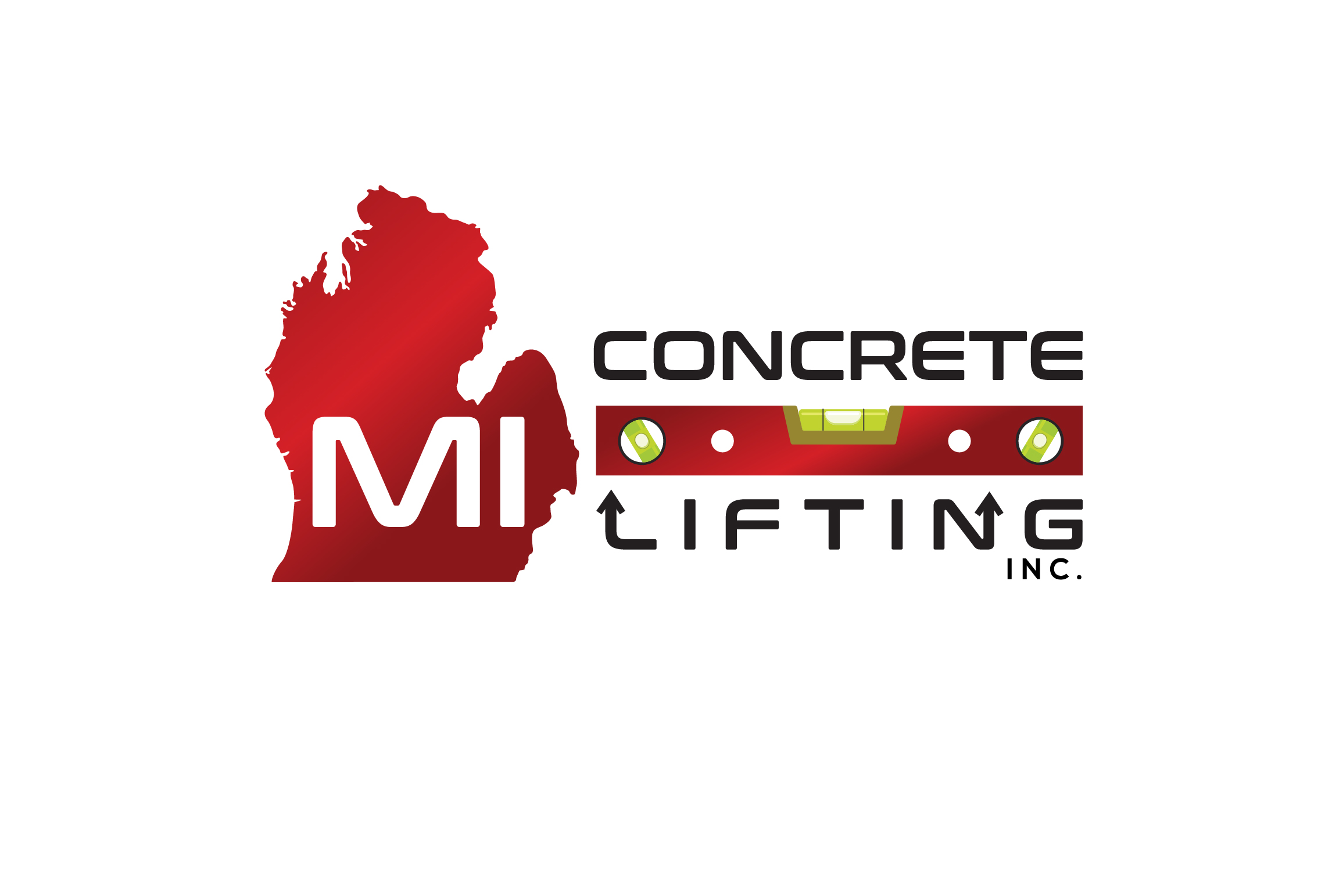 Logo for MI Concrete Lifting Inc