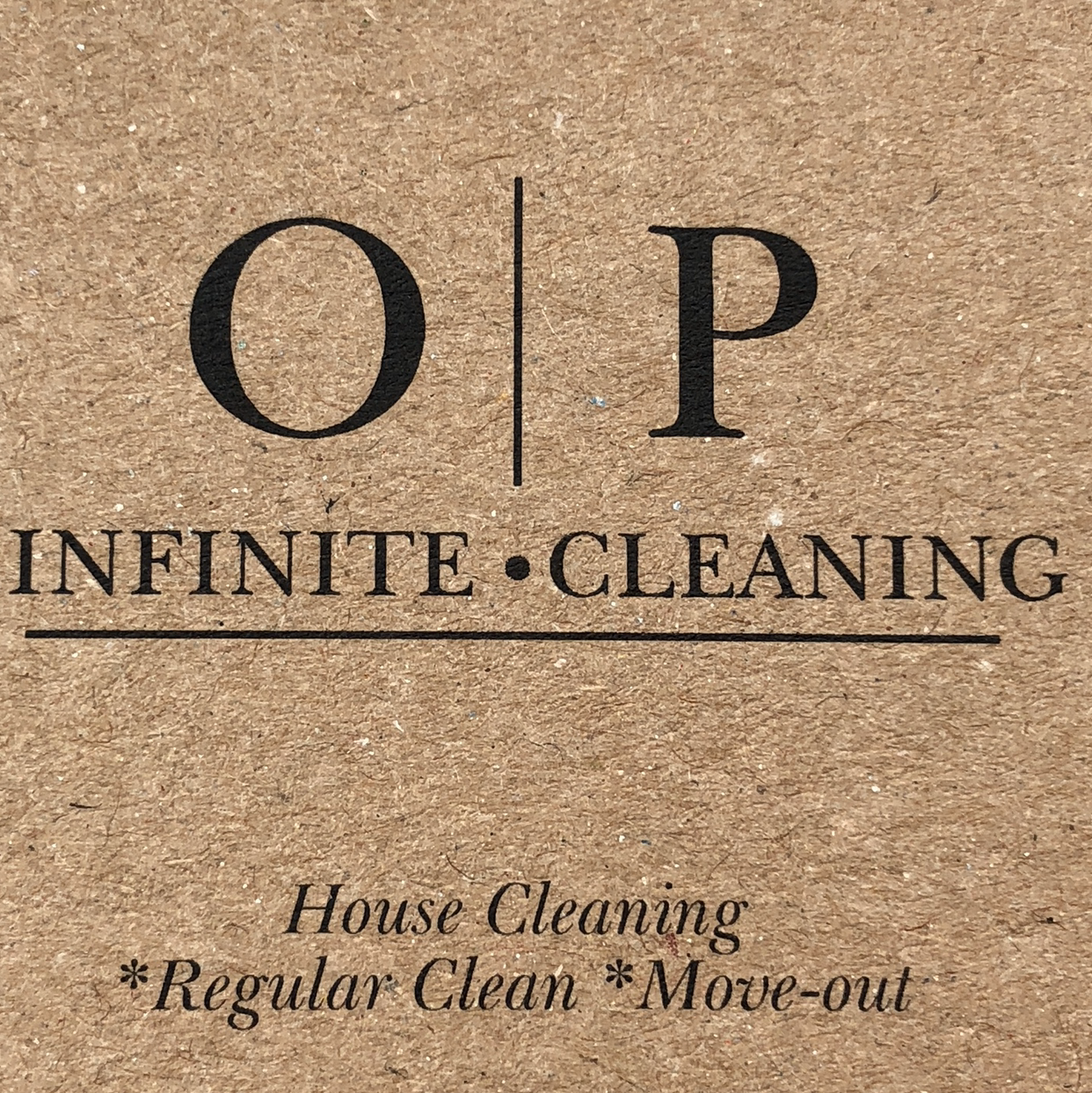 Logo for OP cleaning