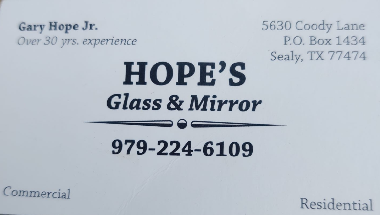 Avatar for Hope's Glass & Mirror