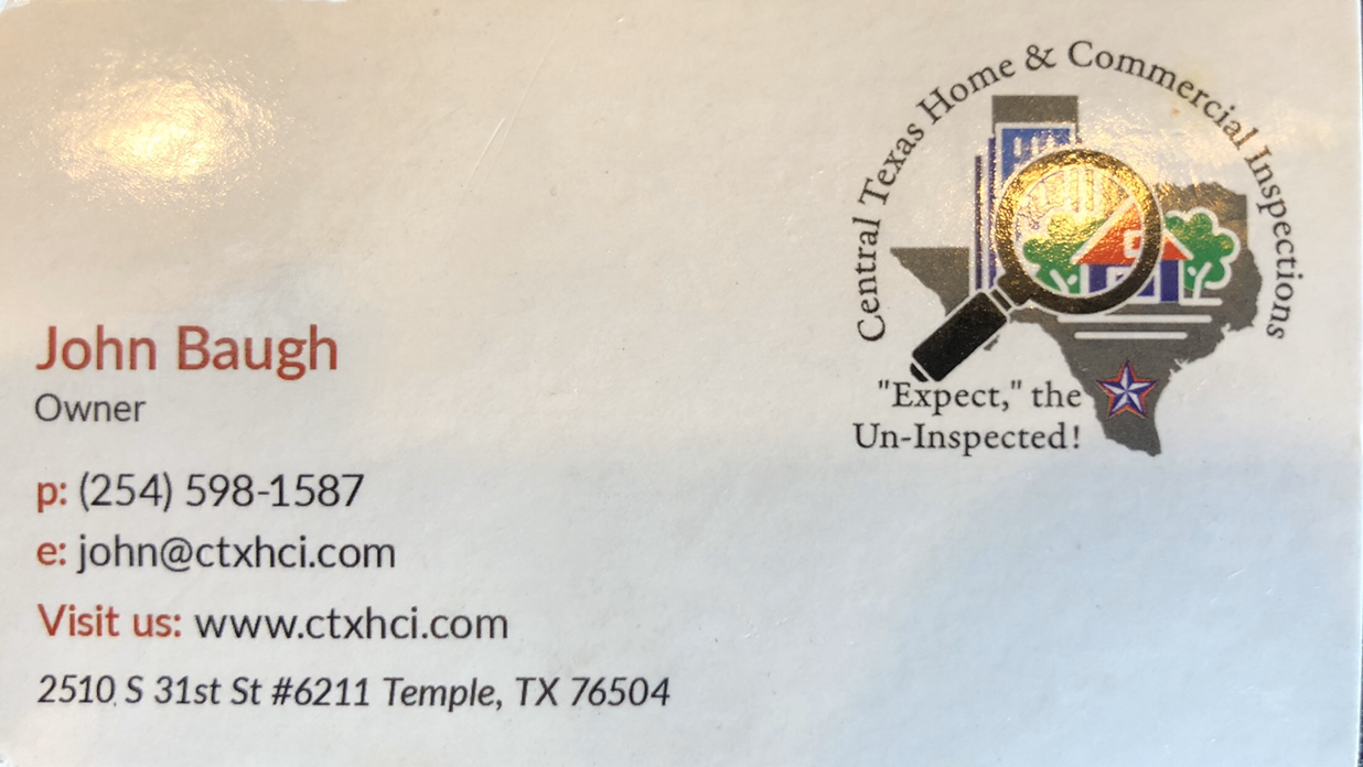 Avatar for Central Texas Home and Commercial Inspections