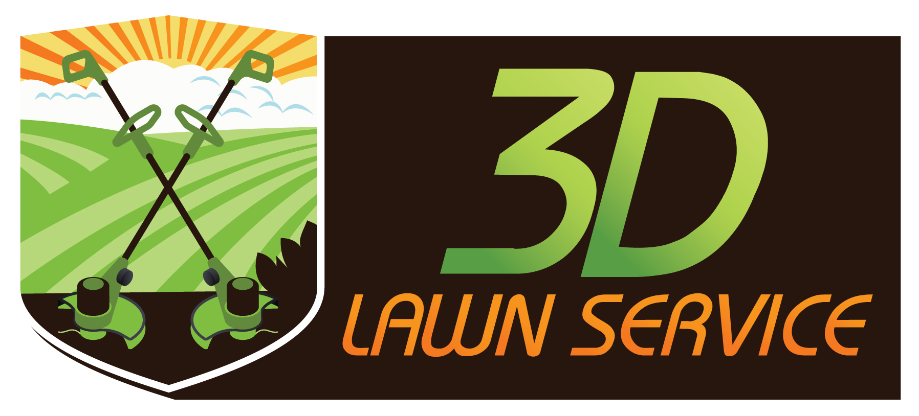 3DL Landscape & Lawn logo