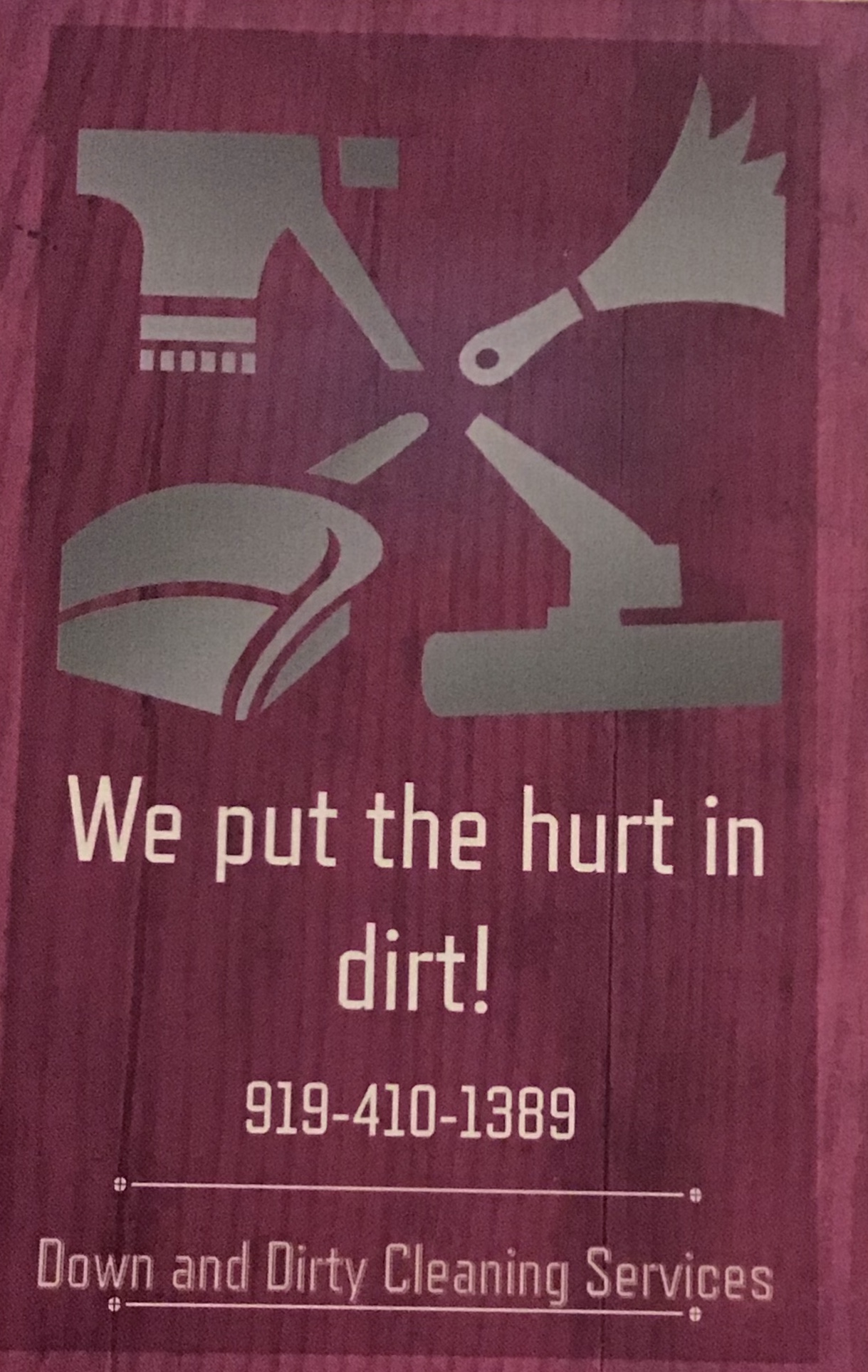 Down and Dirty Cleaning Services logo