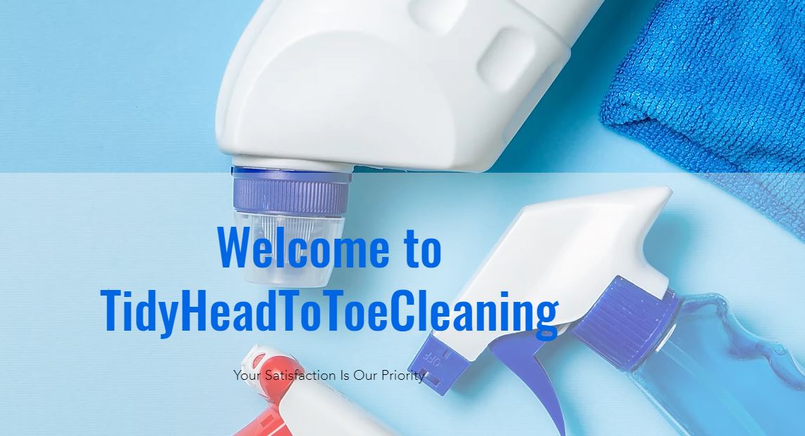 Logo for Tidyheadtotoecleaning