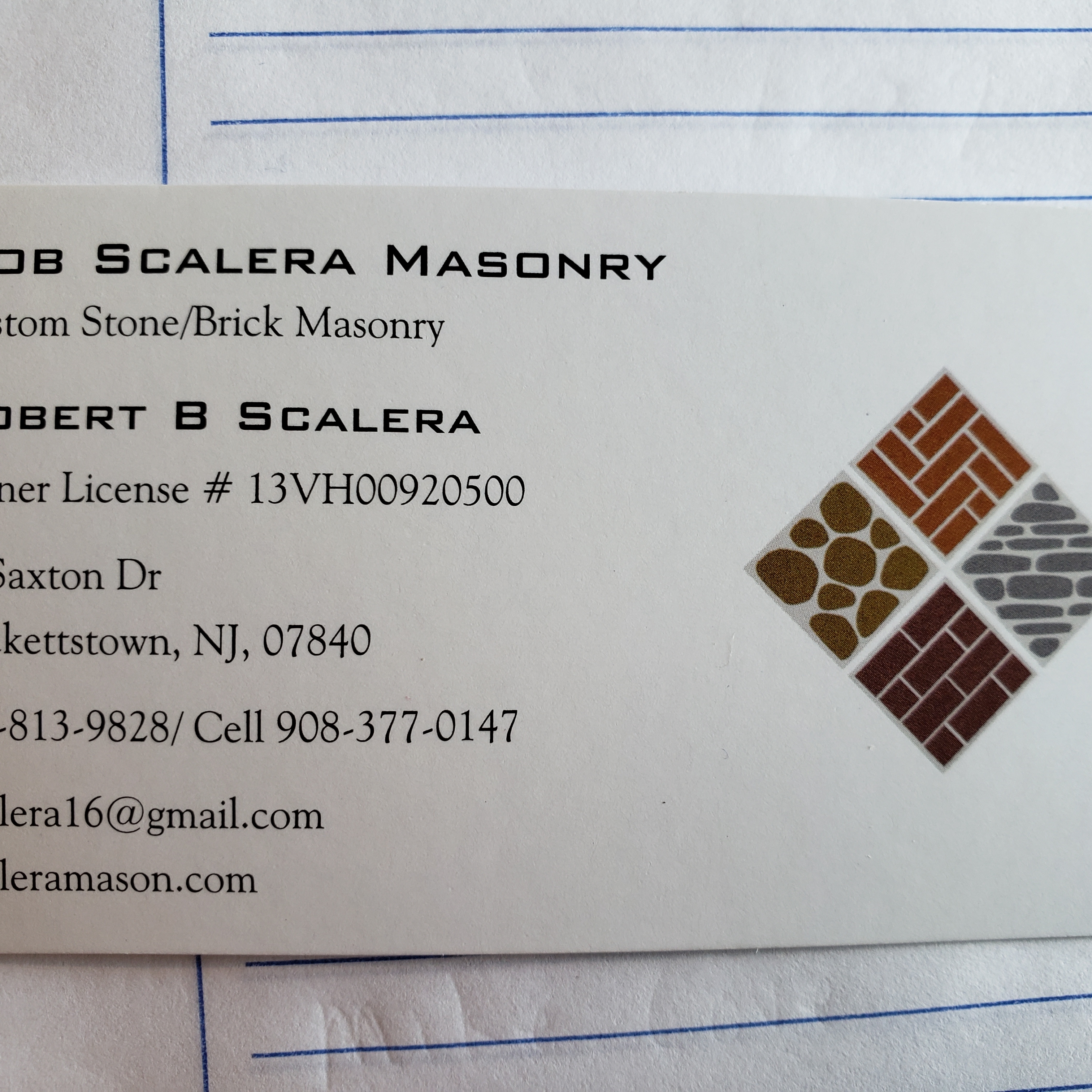 Rob Scalera Masonry logo