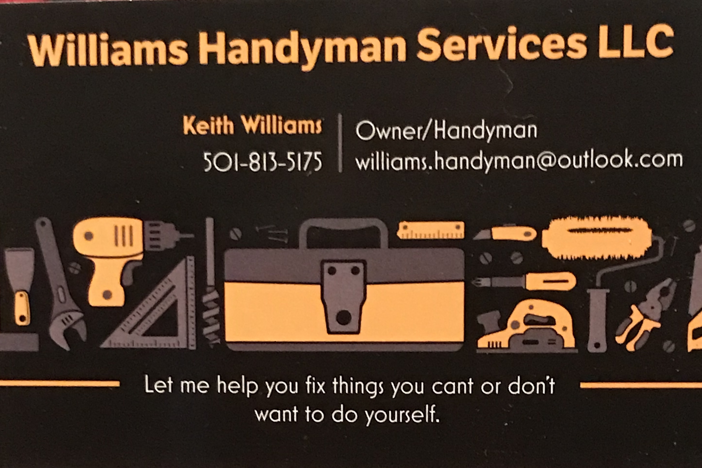 Williams handyman services LLC logo