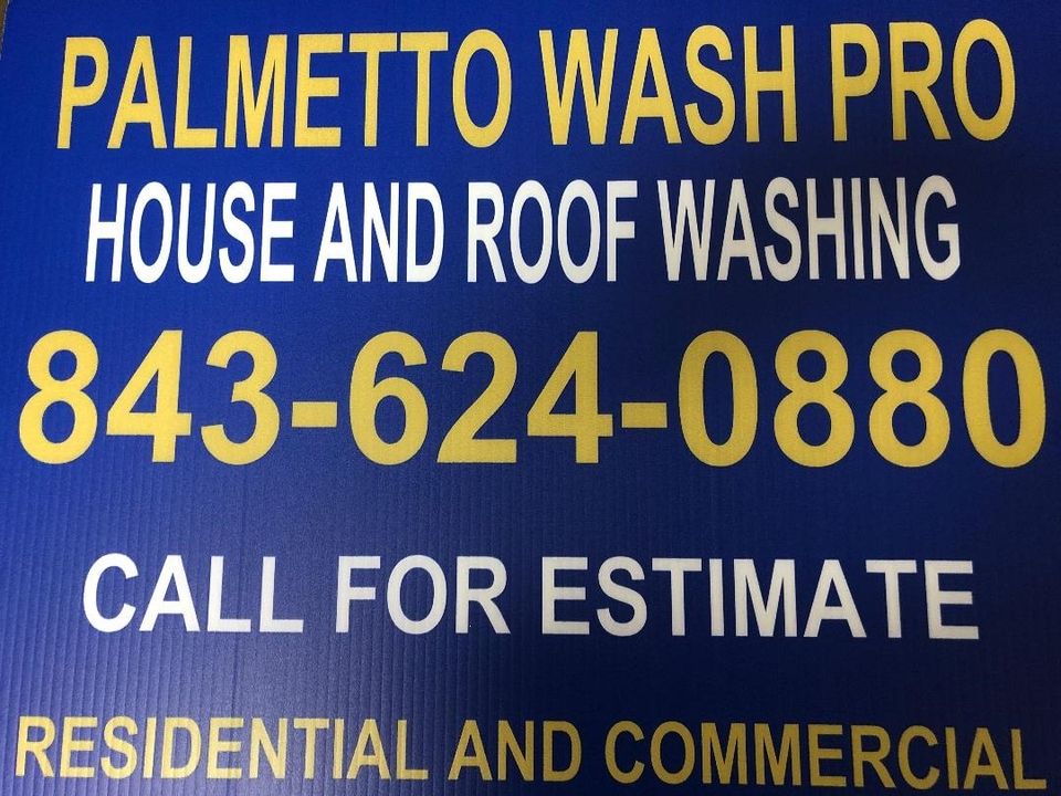 Logo for PALMETTO WASH PRO