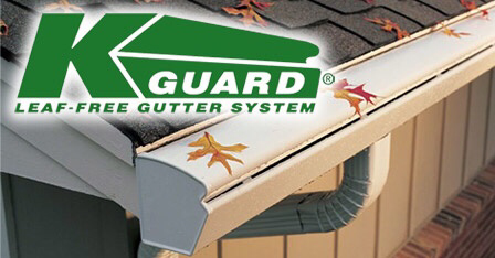 Logo for K-Guard Leaf Free Gutter System