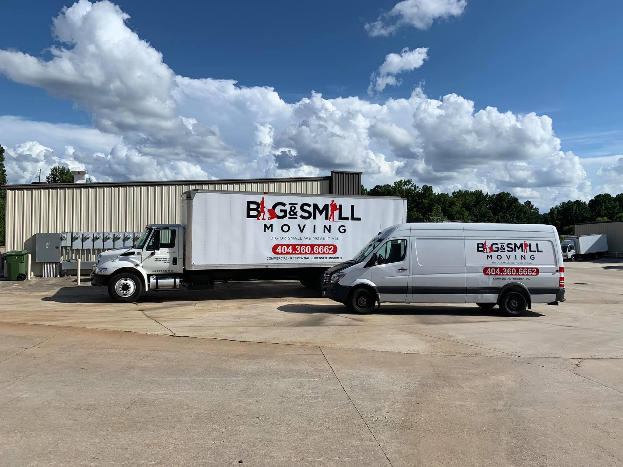 Big and Small Moving, LLC logo