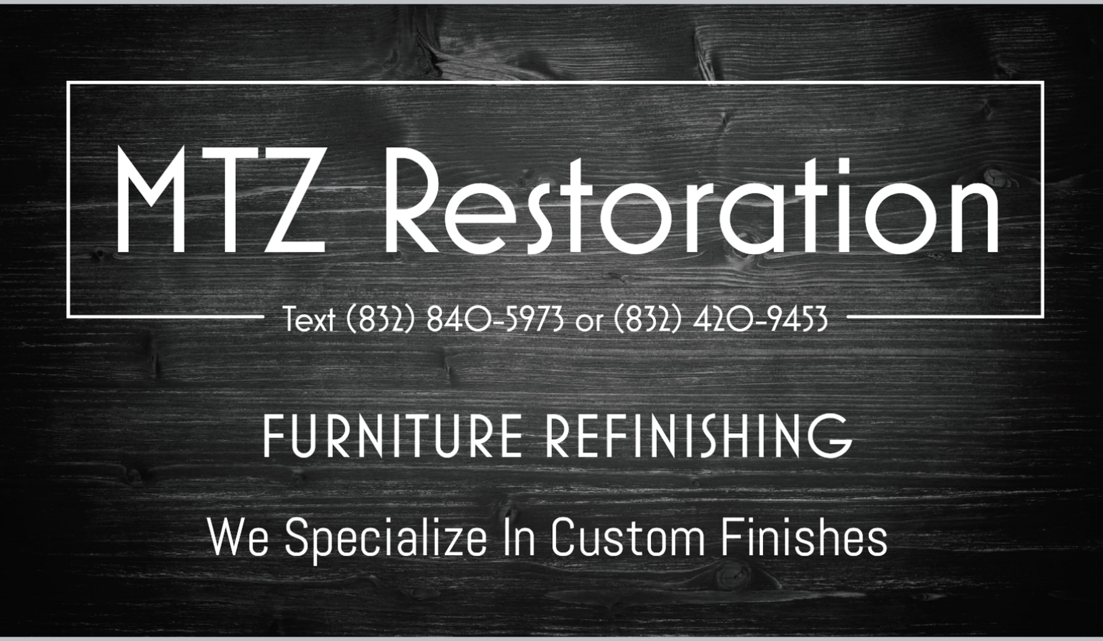 Logo for MTZ Restoration