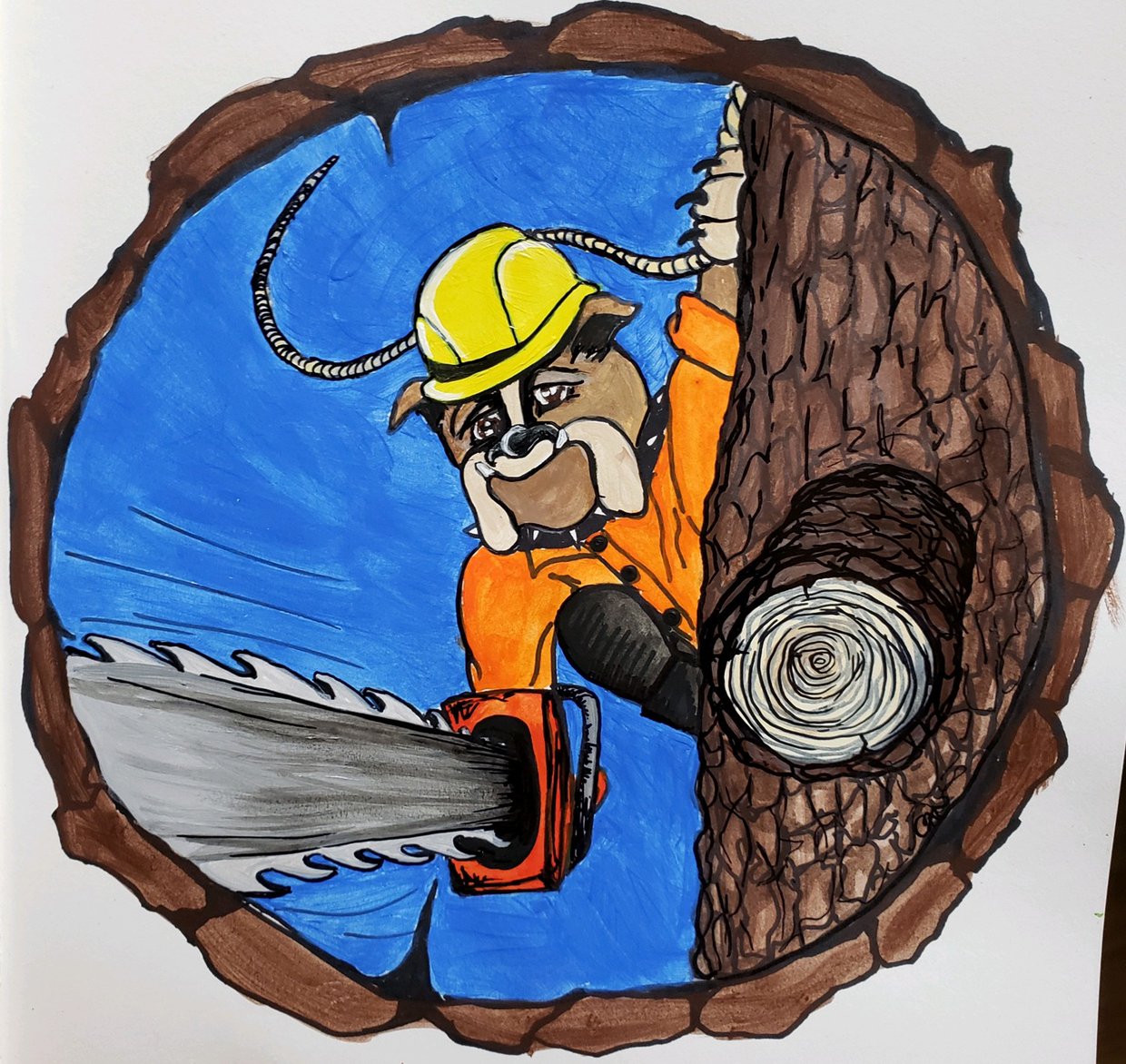 TopKnotch Tree Service logo