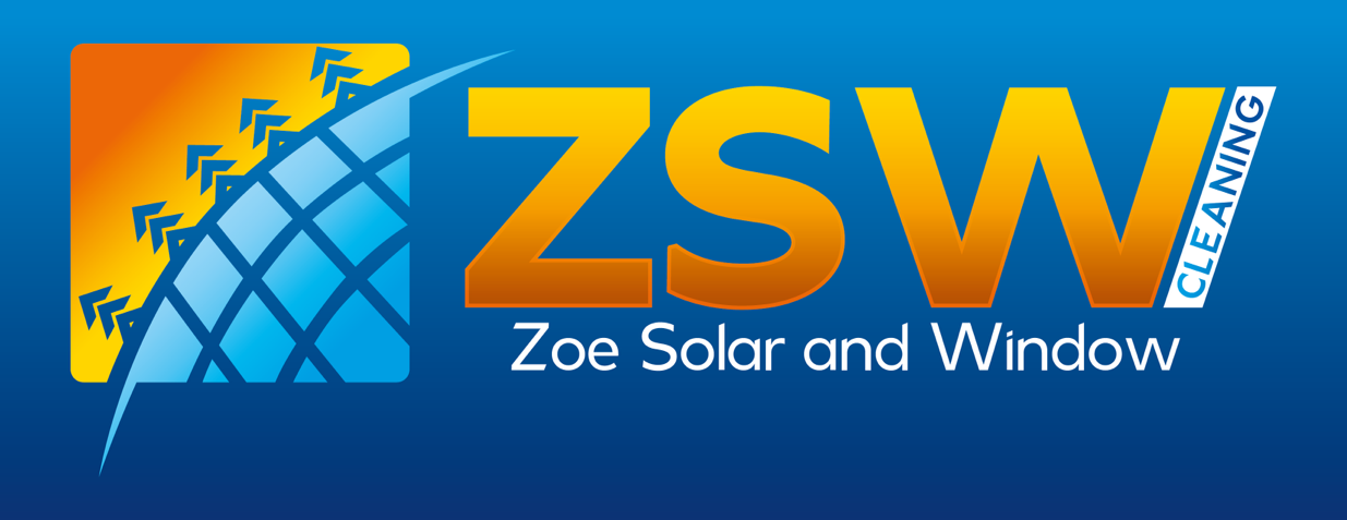 Zoe Solar and Window Cleaning logo