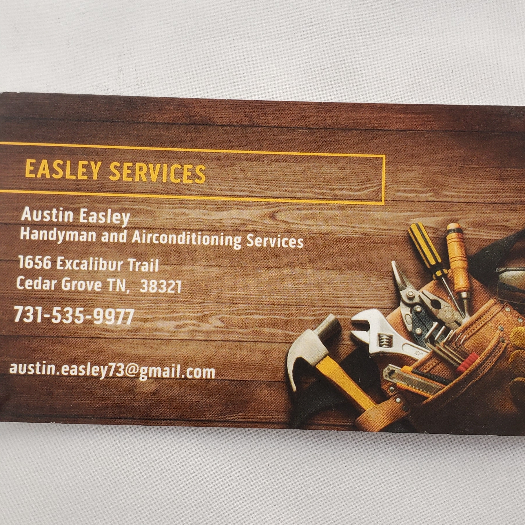 Logo for Easley Handyman and Air Condition Service