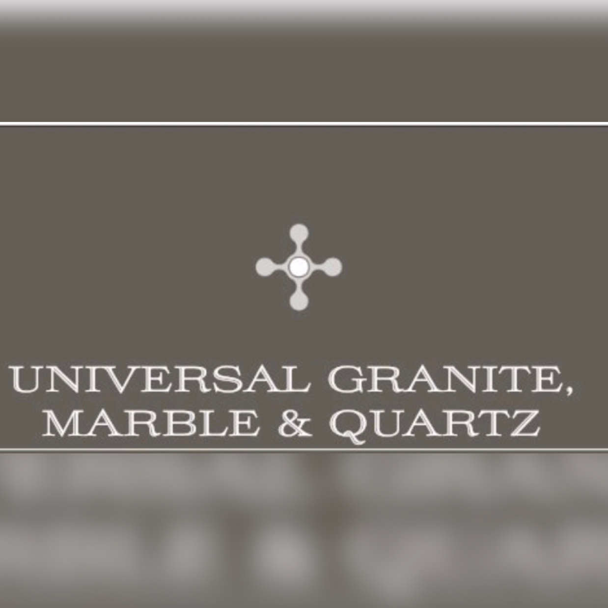 UNIVERSAL GRANITE, MARBLE & QUARTZ logo
